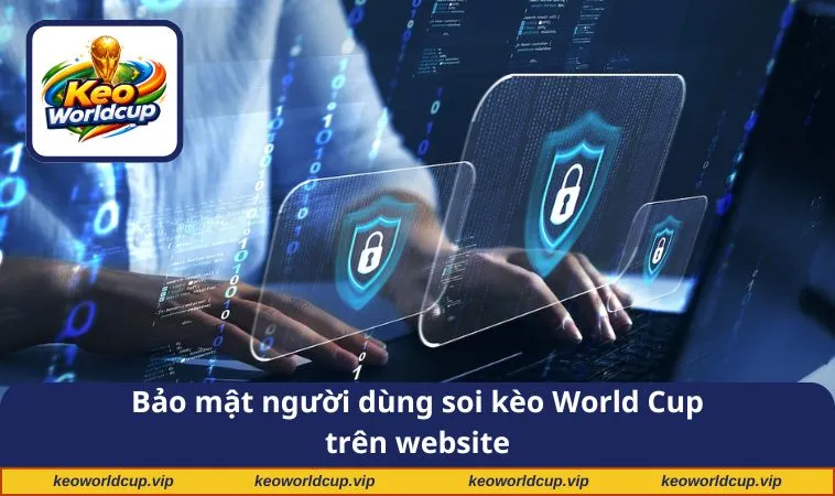 Bảo mật người dùng soi kèo World Cup trên website
