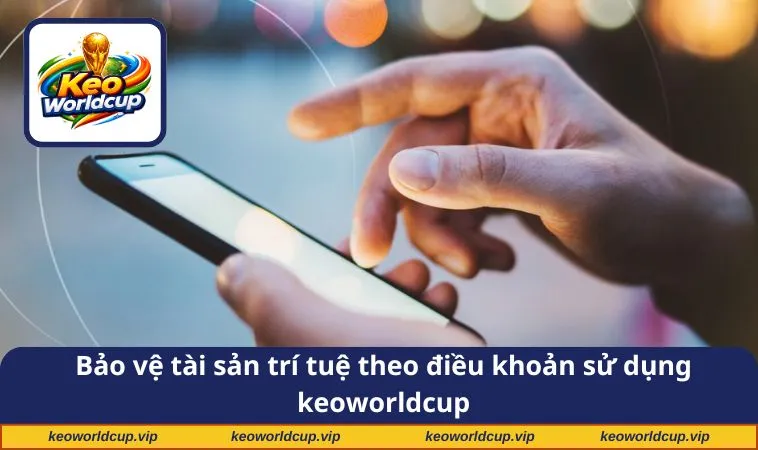 Bảo vệ tài sản trí tuệ theo điều khoản sử dụng keoworldcup