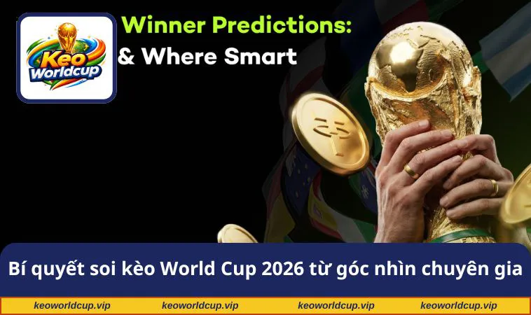 Bí quyết soi kèo World Cup 2026 từ góc nhìn chuyên gia