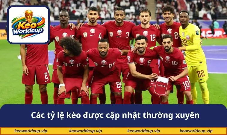 Các mức tỷ lệ được cập nhật thường xuyên