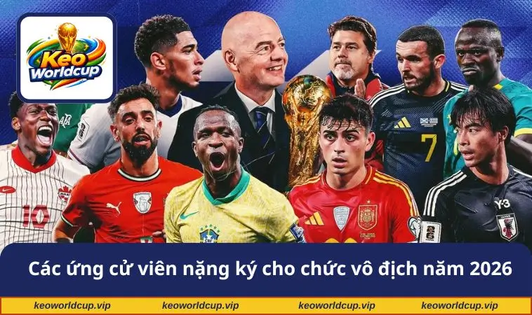 Các ứng cử viên nặng ký cho chức vô địch năm 2026