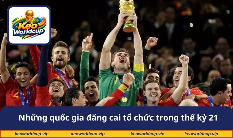 Những quốc gia đăng cai tổ chức trong thế kỷ 21