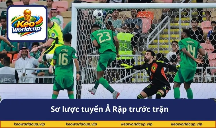 Sơ lược tuyển Ả Rập trước trận