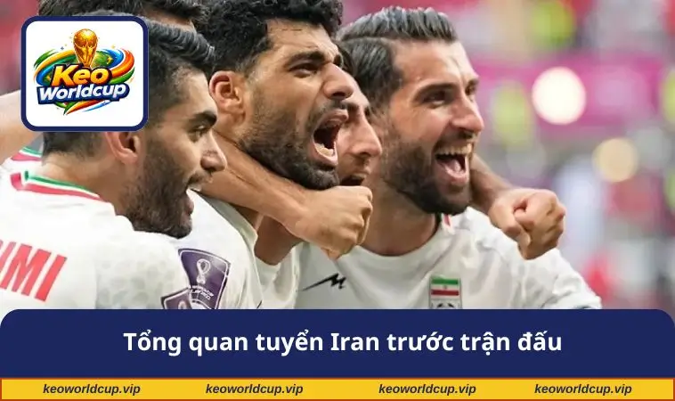 Tổng quan tuyển Iran trước trận đấu