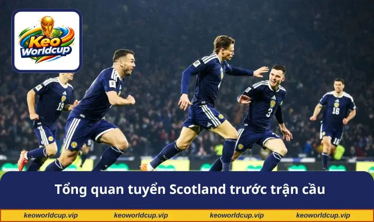 Tổng quan tuyển Scotland trước trận cầu
