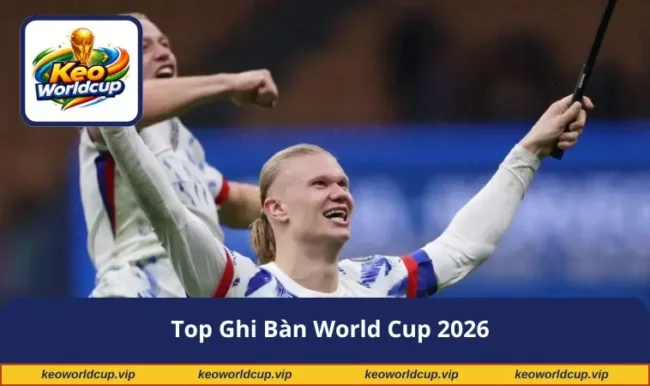 Top ghi bàn World Cup 2026